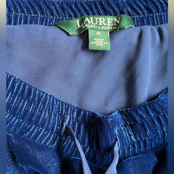 Womens Ralph Lauren Velvet mid length skirt sz M - Picture 3 of 8